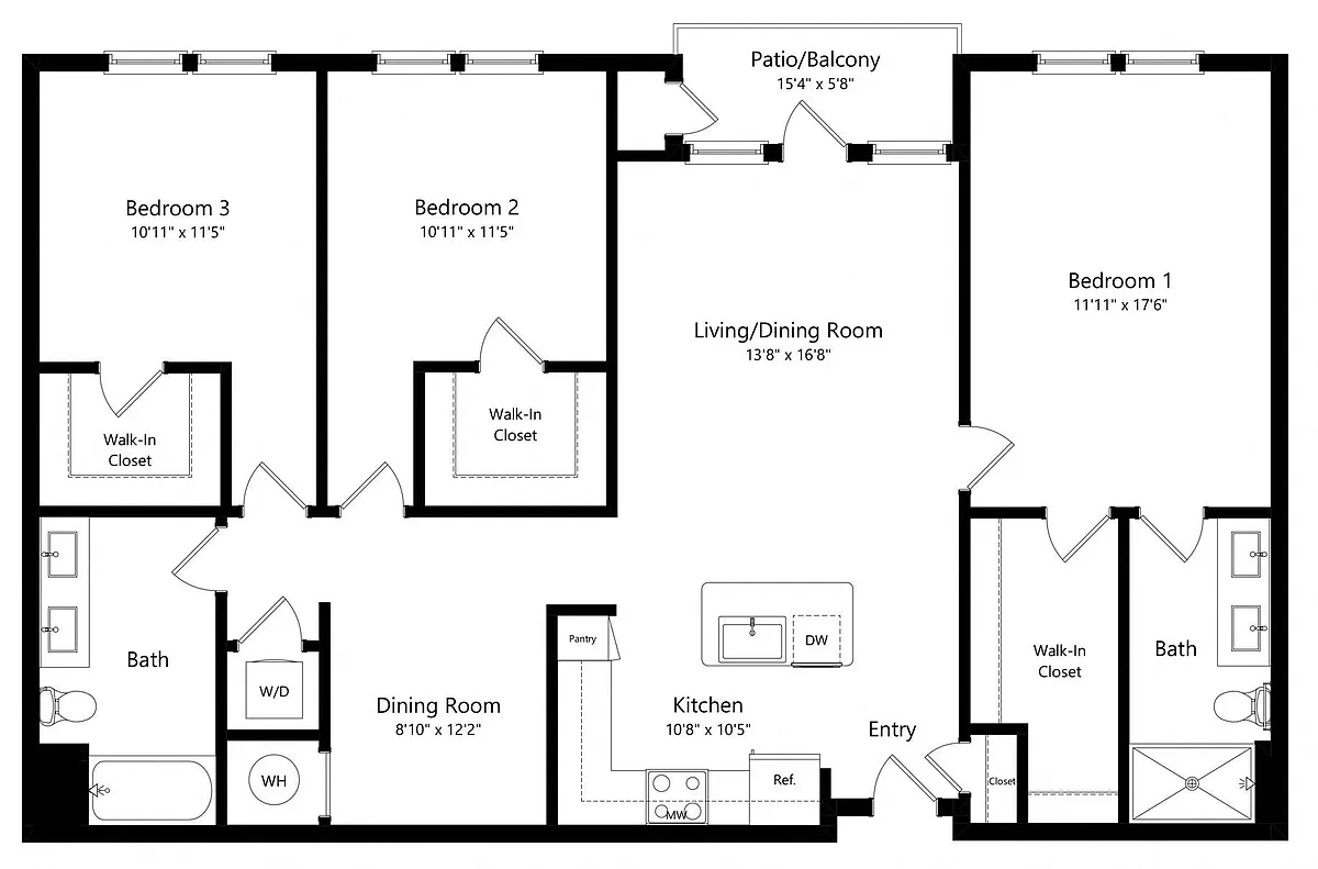 Floor plan ROOSEVELT