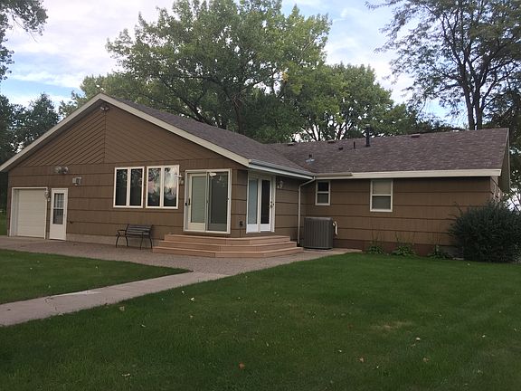 Back patio and back garage door