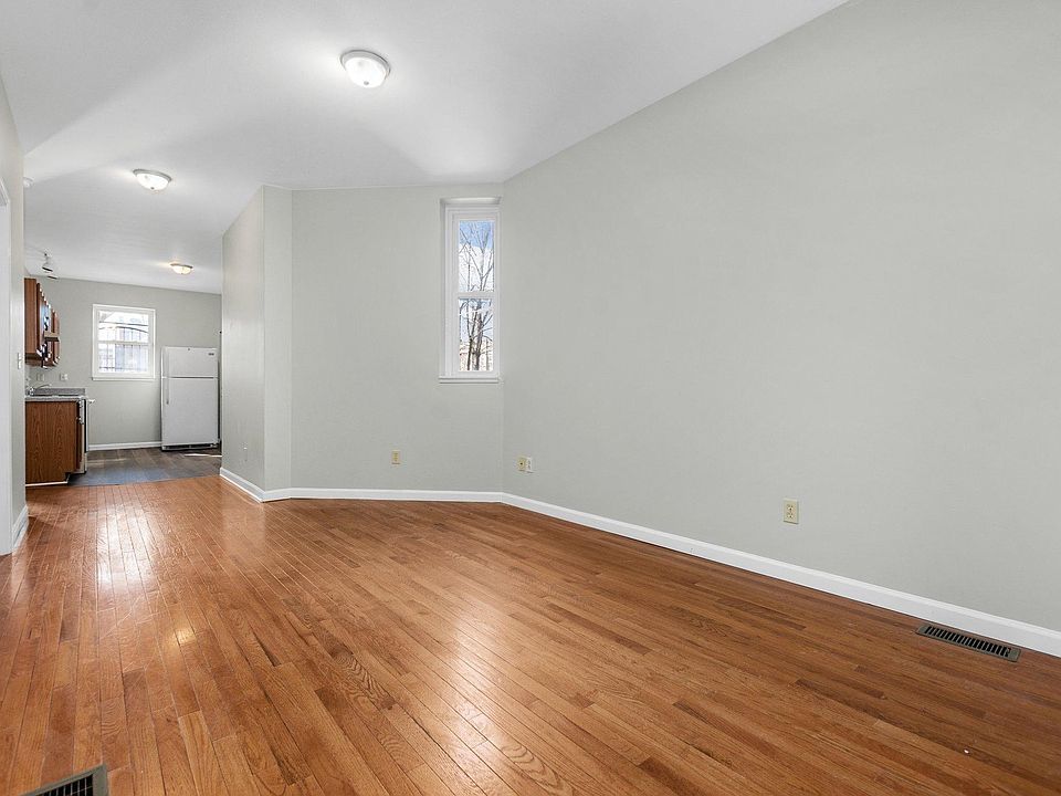 View of Lving Room. Hardwood floors.