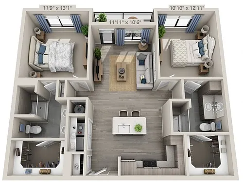 Floor plan C2