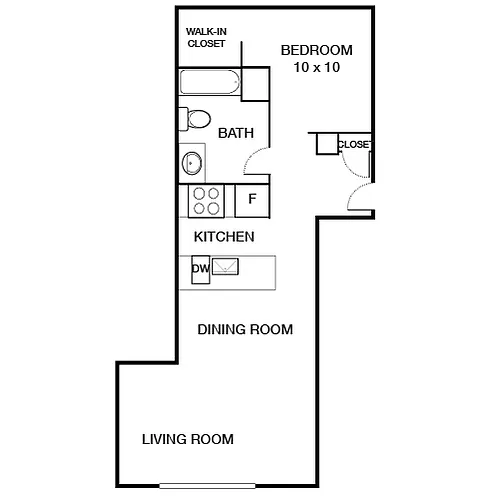 Floor plan The Larimer