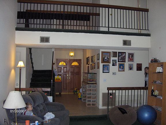 Catwalk To Loft & Master Bedroom