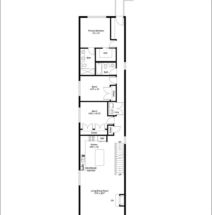 2nd image of 1842 N Whipple St #2