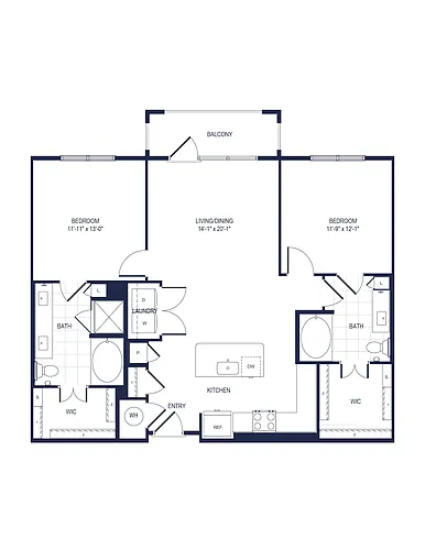 Floor plan B2