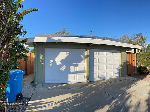 2 car garage front view