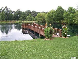 Pier and pond