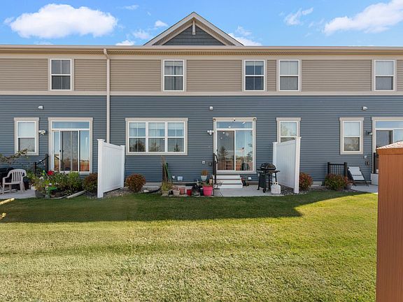 Backyard with privacy fence