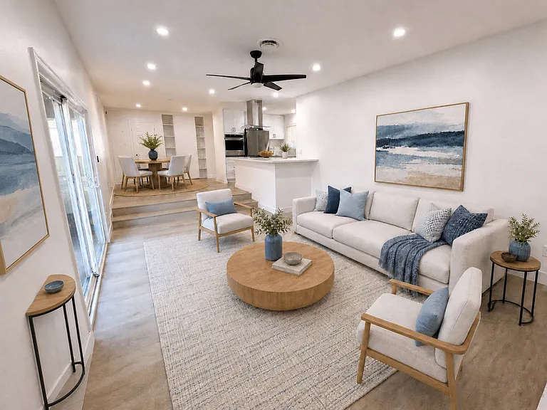 Living Space Virtual Staged
