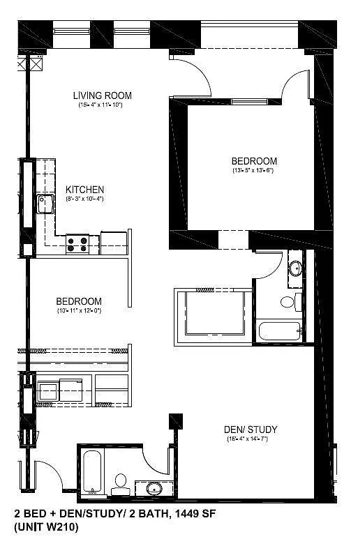 Floor plan W2-E