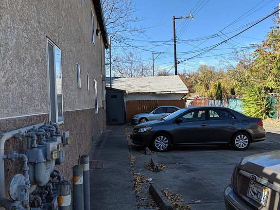 Parking Areas in Back Alley of Building. In Addition, there is plenty of street parking in the front and all around the area.