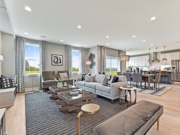 Open concept living level