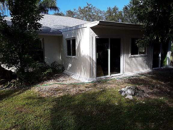 Newly enclosed lanai