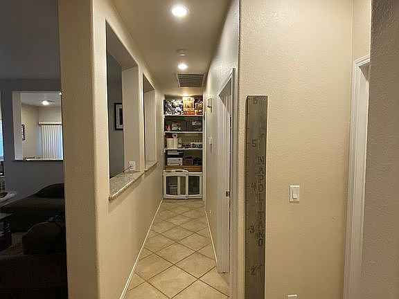 Main hall from garage 