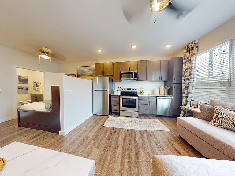 Vine Stree Kitchen/Living Room