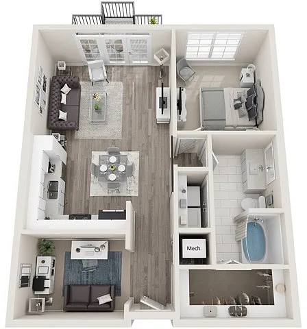 Floor plan The Tiffany
