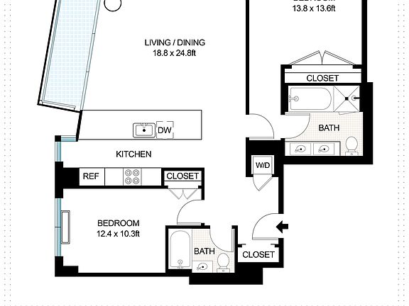 2nd image of 34 N 7th St #4O