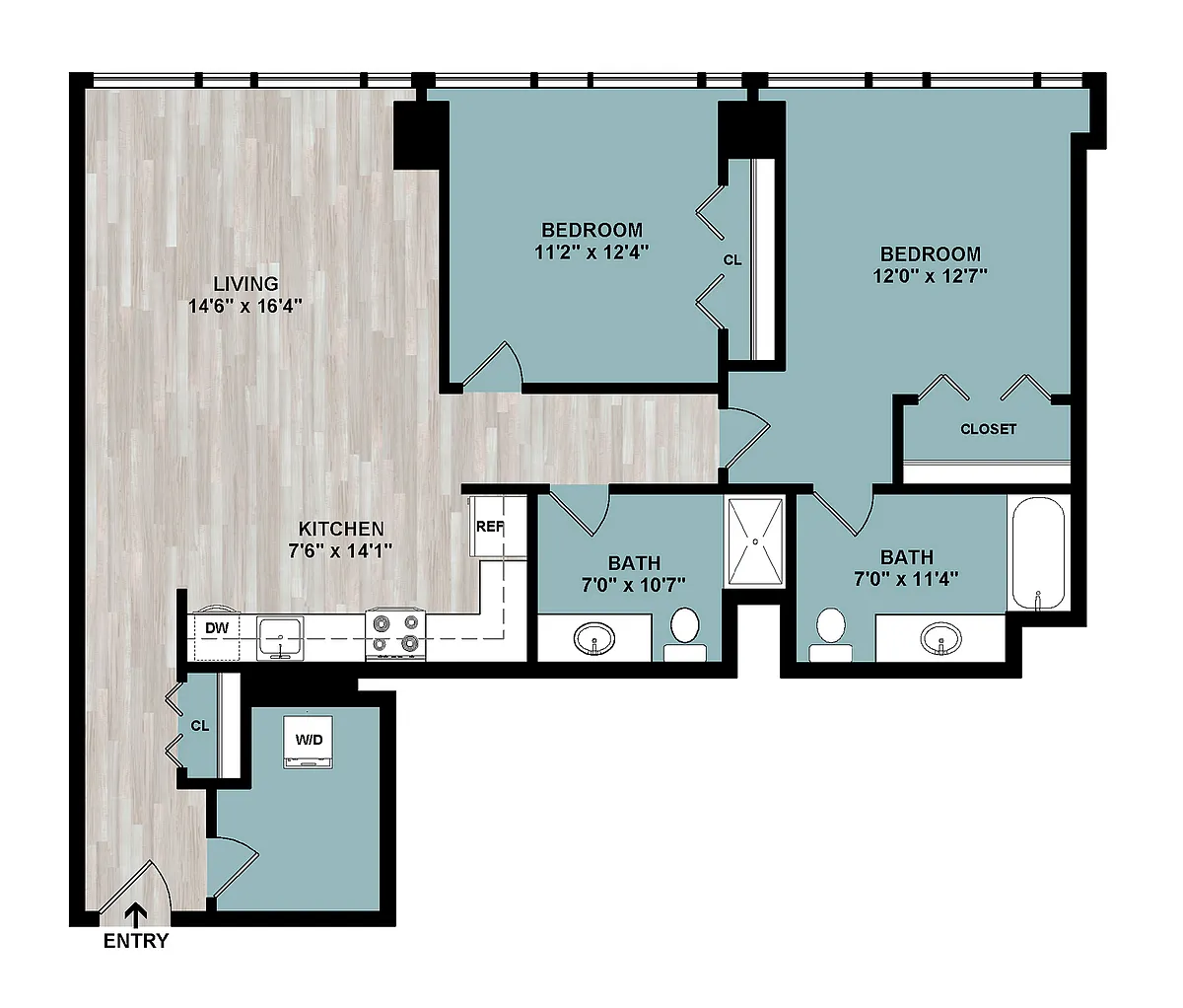 Floor plan C6