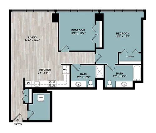 Floor plan C6