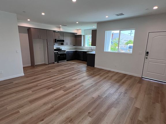 Front Door, Kitchen, Living Room