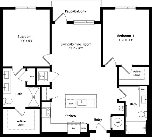 Floor plan B2