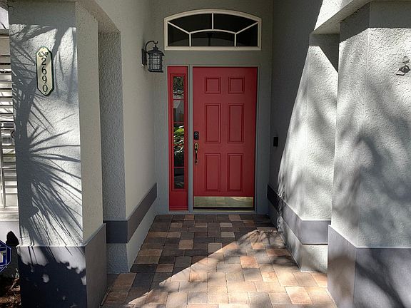 Front Entrance including combination deadbolt and ring camera