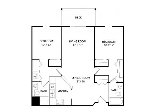 Floor plan Caribbean
