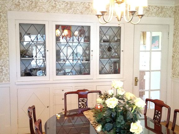 Dining room and china cabinet