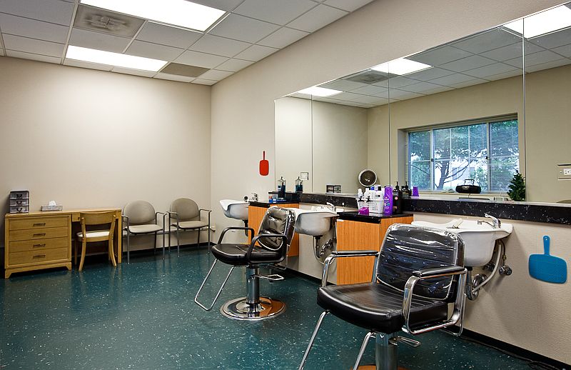 For your convenience, there is a beauty shop onsite! Feel refreshed after a shampoo and cut; get the style you desire, right at home!