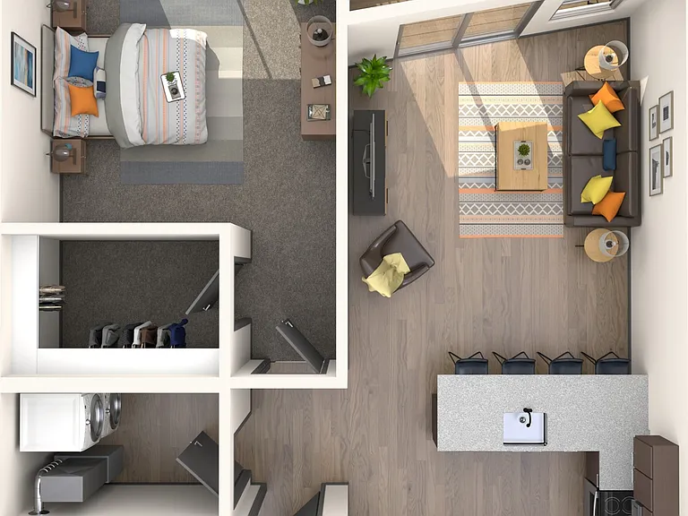 1 Bedroom | 1 Bath | 621 SF 1 Bedroom | 1 Bath | 621 SF