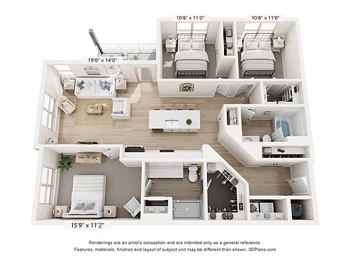 Floor plan C1
