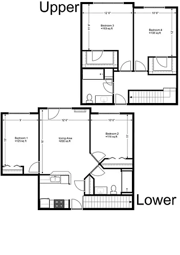 Floor plan D4