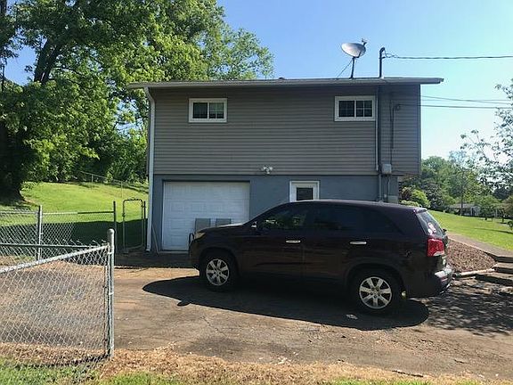 New garage door. Side entrance.
