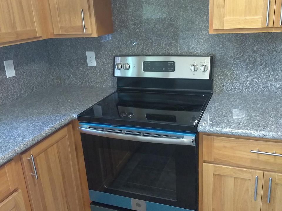 Kitchen with stove