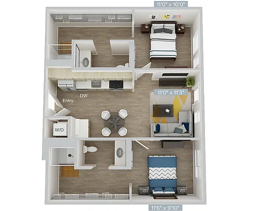 Floor plan B1