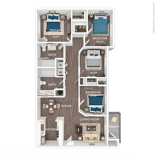 Floor plan The Dogwood