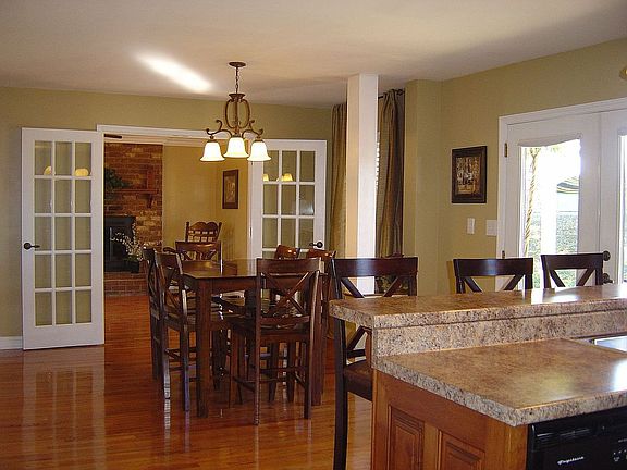 Kitchen to Dining to Great Room