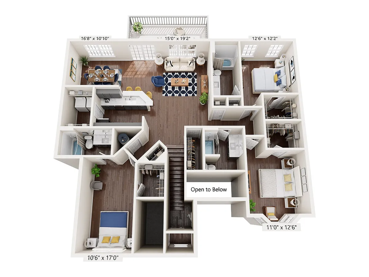 Floor plan The Bridgewater
