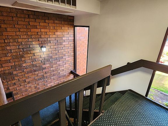 Stair well and elevator hall