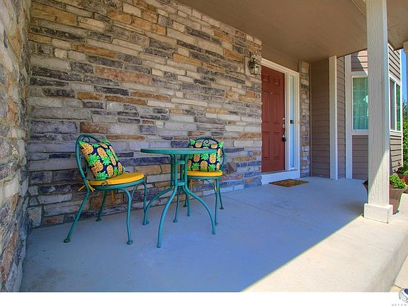 Cozy front porch