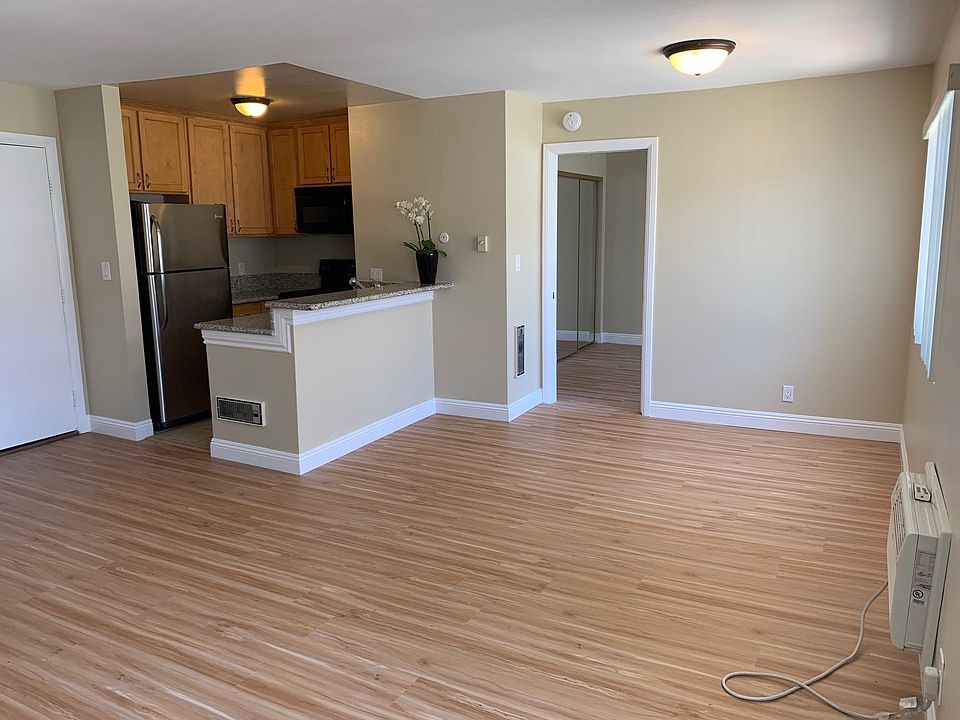Light and bright! Spacious living area with brand new floors.