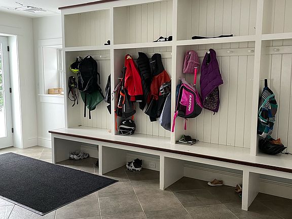Huge functional mudroom