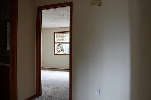 Wool carpet upstairs