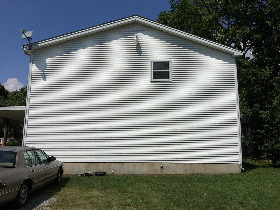 Rear of unit/parking