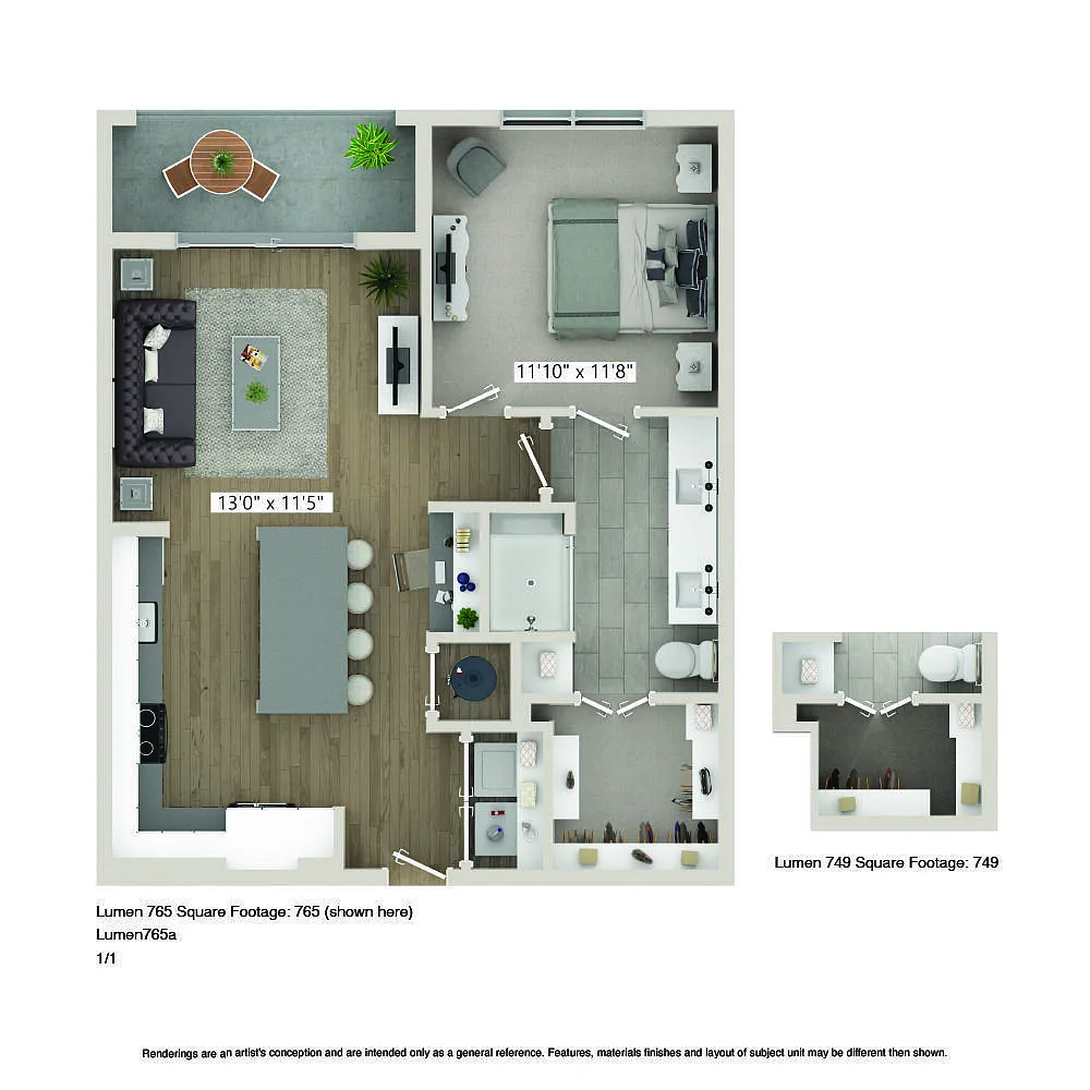 Floor plan A50