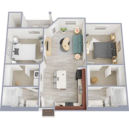 Floor plan 2/2 Shakespeare