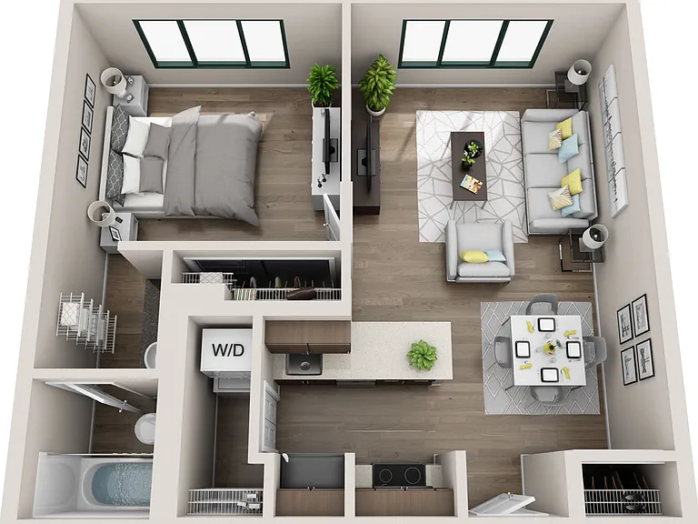 The Fillmore Center - The Telegraph - 1 Beds - 1 Baths - 657 Sq. ft.