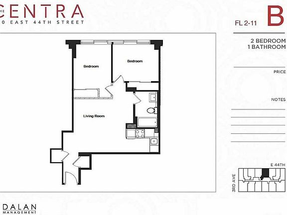2nd image of 230 E 44th St APT 7B