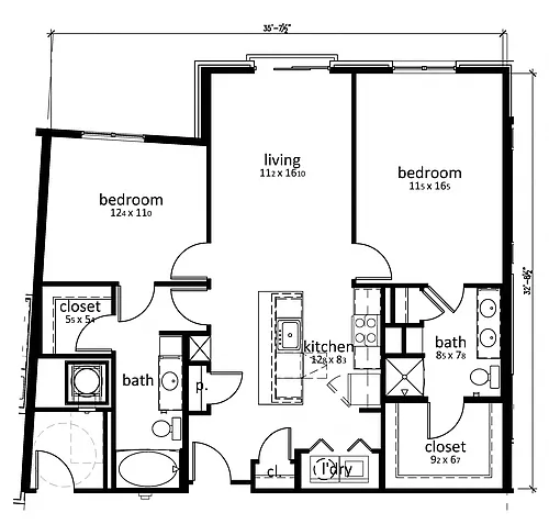 Floor plan Valencia