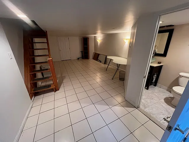 Fully finished basement
