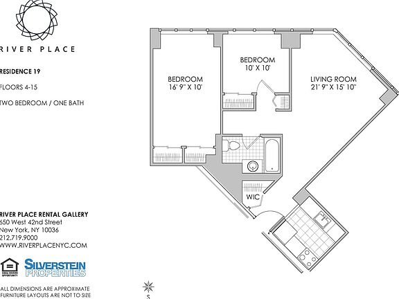 2nd image of 1 River Pl APT 1119